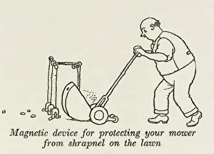 Shrapnel: Lawn mower protector - W H Robinson