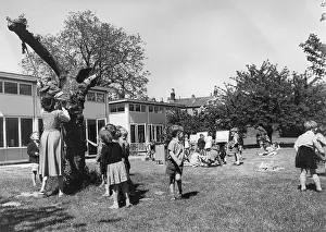 Sarah Lasenby: LAWNED PLAYGROUND 1950S