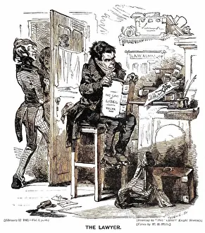 Phiz: A LAWYER/PHIZ/PUNCH