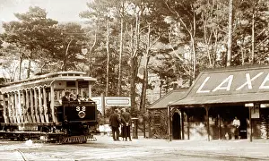 Laxey: Laxey Station Isle of Man