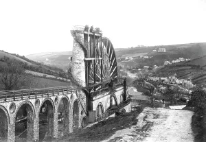 Laxey: Laxey, the Wheel 1896