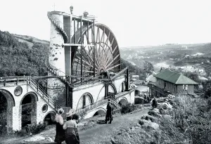 Laxey: Laxey, the Wheel 1907
