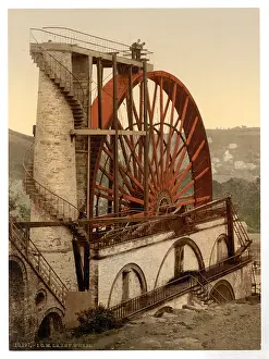 Laxey: Laxey, the Wheel, Isle of Man, England