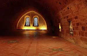 Limoux: Lay dormitory, Fontfroide Abbey, Languedoc-Roussillon