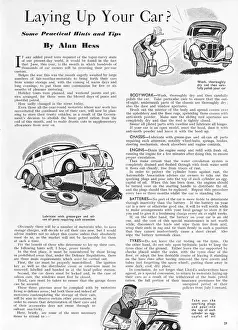 Jan20: Laying up your car in wartime, 1942