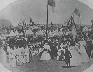 85th: Laying the foundation stone of the old Town Hall
