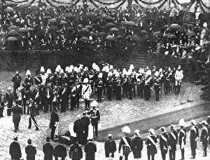 Hhistoric: Laying of the foundation stone - Wilhelm I