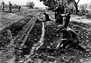 Minefield: Laying of mines on the Eastern Front, 1943