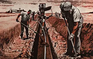 Supplying: Laying Pipe