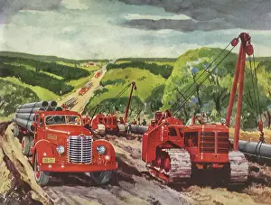 Pulleys: Laying Pipe