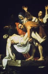 Michelangelo: The Laying in the Tomb (also known as The Deposition