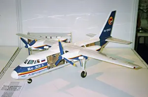 Demonstrated: Layout of Beriev BE-32 aircraft