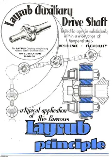 Laycock: Layrub Auxiliary Drive Shaft