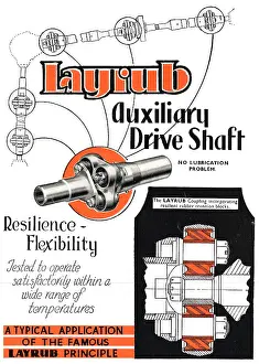 Laycock: Layrub Auxiliary Drive Shaft
