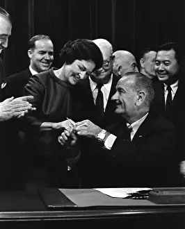 Interstate: LBJ's Great Society programs. President ?