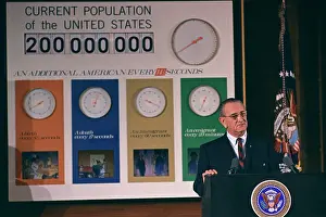 Millionth: LBJ's Great Society programs. President ?