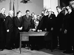 Muskie: LBJ's Great Society programs. President ?