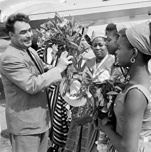 Conakry: L.Brezhnev's visit to Guinea