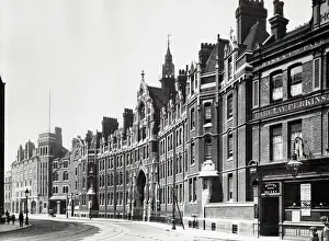 Frontage: LCC-LFB Brigade HQ, Southwark SE1