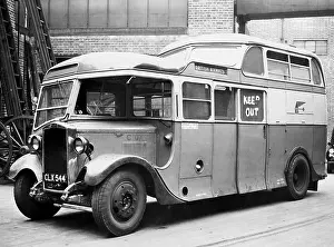 Dishevelled: LCC-LFB Coach purchased as a Brigade Control Unit