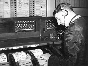 Switchboards: LCC-LFB Control Room at Lambeth HQ SE1