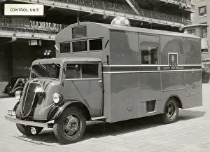 London Fire Brigade: LCC-LFB control unit at Lambeth LFB HQ