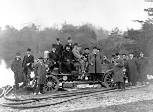 Merryweather: LCC-LFB fire engine trials at Crystal Palace