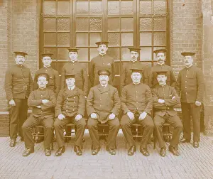Oneil: LCC-LFB Fire Station firemen, group photo