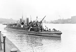 Beta: LCC-LFB fireboat Beta at Cherry Garden Pier