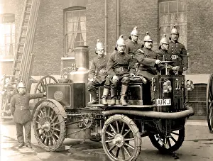 Cumbersome: LCC-LFB Motorised Fire King fire engine