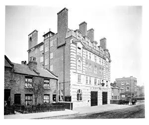 Northcote: LCC-LFB Northcote fire station, Battersea, SW London