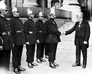Gallantry: LCC-LFB Presentation of Silver gallantry medal