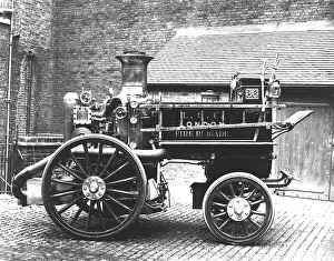 Shand: LCC-LFB side of a Shand Mason steam fire engine