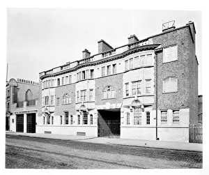 Unlucky: LCC-LFB Vauxhall fire station, Lambeth SE1