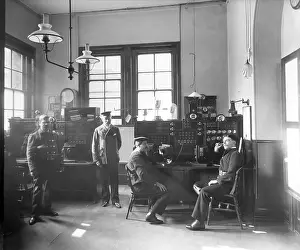 Switchboards: LCC-MFB Firemen in switchboard & control room