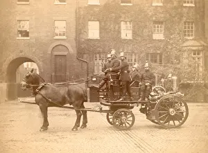 Hosed: LCC-MFB Horse drawn steamer and fire crew