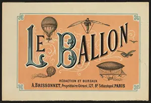Illustrates: Le ballon redaction et bureaux A. Brissonnet... Paris
