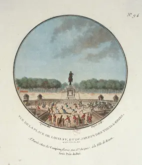 Tuileries: Le Campion and Guyot. View