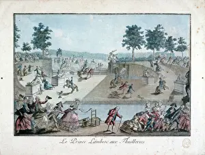 Tuileries: Le Campion. Prince Lambesc At