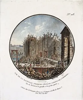 Campion: Le Campion and Roger. View of the Bastille