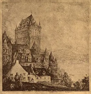 Frontenac: Le Chateau Frontenac. Quebec