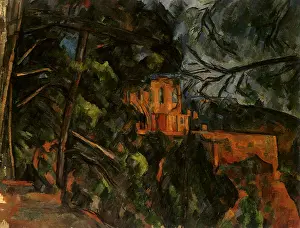 Tucked: Le Chateau Noir, by Paul Cezanne