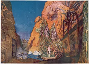 Bakst: LE DIEU BLEU/STAGE