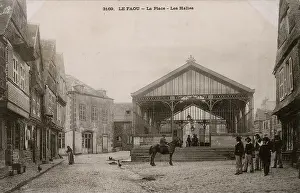 Morbihan: Le Faou - La Place - Les Halles