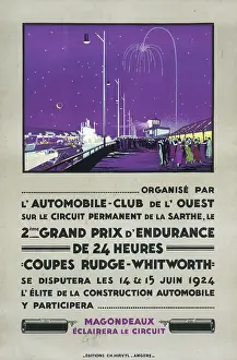 Nightime: LE MANS POSTER