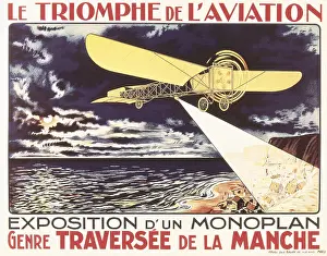 Floodlight: Le triomphe de l'Aviation. Exposition d'un monoplan