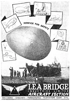 Flotation: Lea Bridge Flotation Gear, Balloons & Parachutes