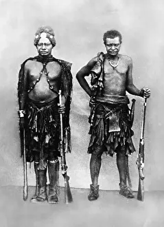 Aboriginal: Two leaders of the Herero