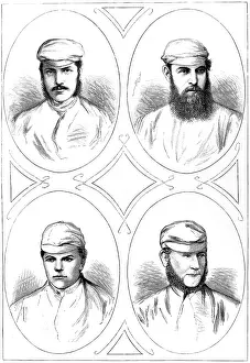 Jupp: Four leading cricketers of 1874