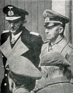 Jodl: Leading Nazis under arrest in Germany, end of WW2